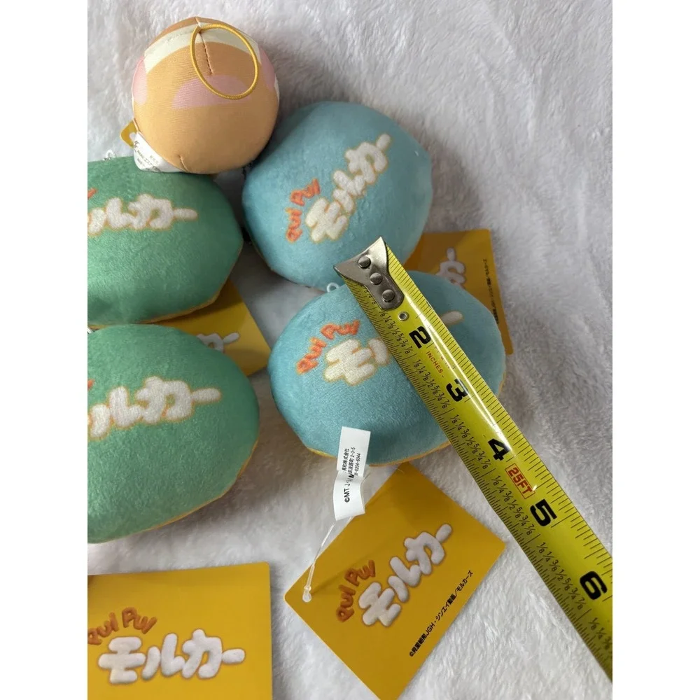 Pui Pui Molcar Cushion Ball Keychain Guinea Pig Plush Stuffed Toy 2